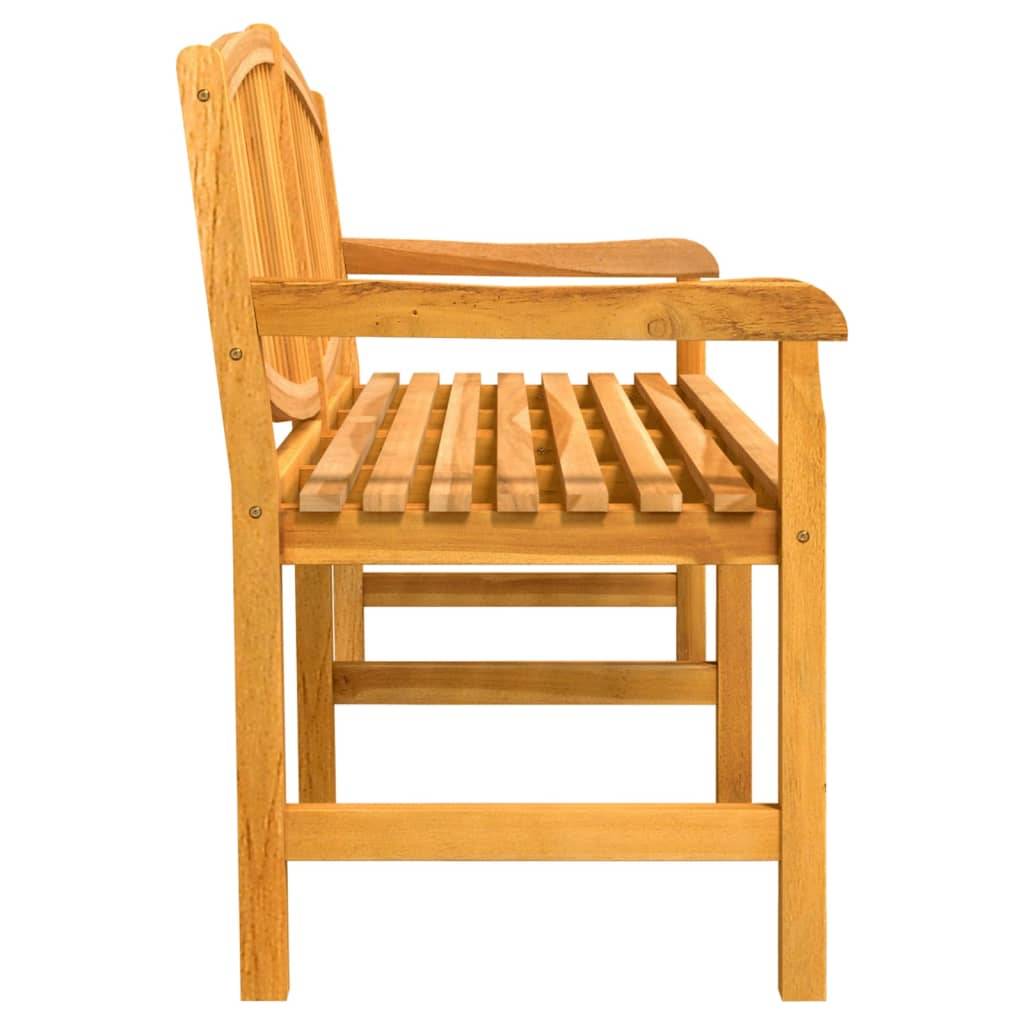 Maison Chic - Banc de jardin - Banc d'extérieur - Banquette 179,5x60x90 cm bois de teck solide - Imagen 4