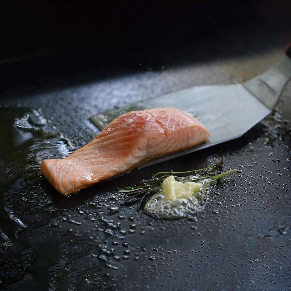 Spatule inox pour plancha - Image 2
