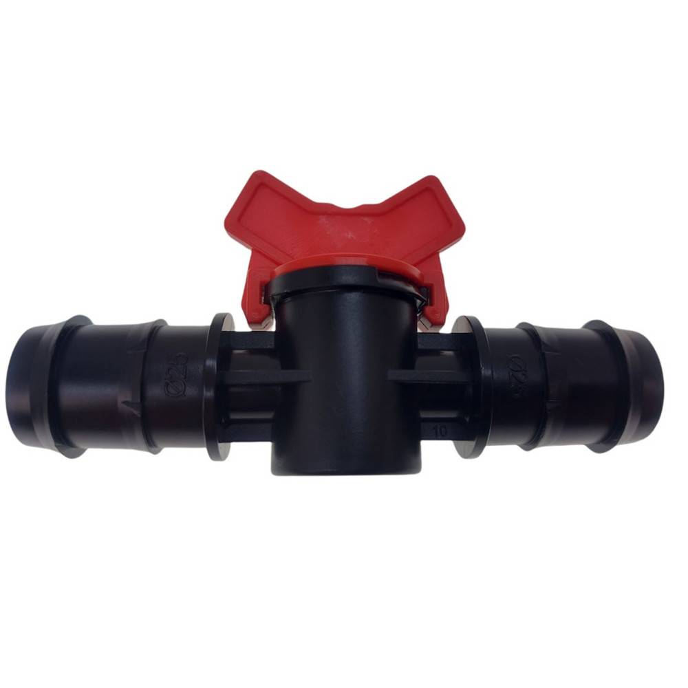 mini vanne ø25 mm - vanne cannelée pour tuyau 25 mm ext - Imagen 1