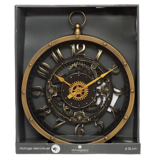 Atmosphera - Horloge "Mécanisme" D27cm - Atmosphera Créateur d'intérieur - Image 2