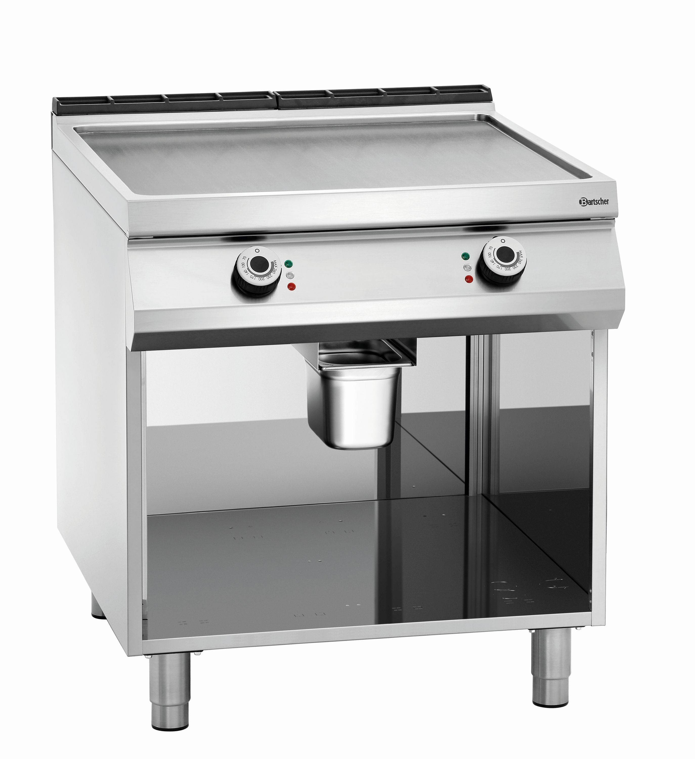 Plancha Electrique Lisse - Série 900 Master - Soubassement Ouvert - Bartscher - Image 1
