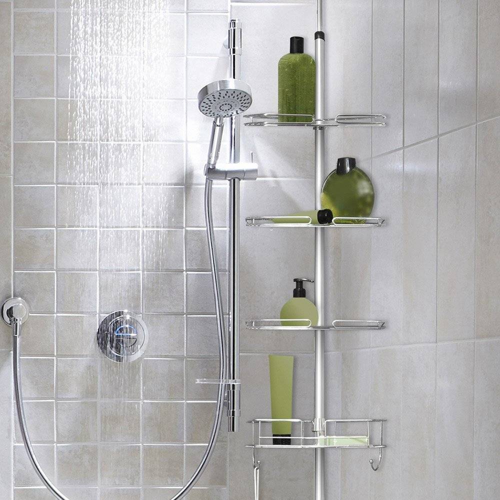 Facilitys - Etagère de douche télescopique - Ranger, organiser - inox 160 x 260 cm - FACILITYS - Imagen 7