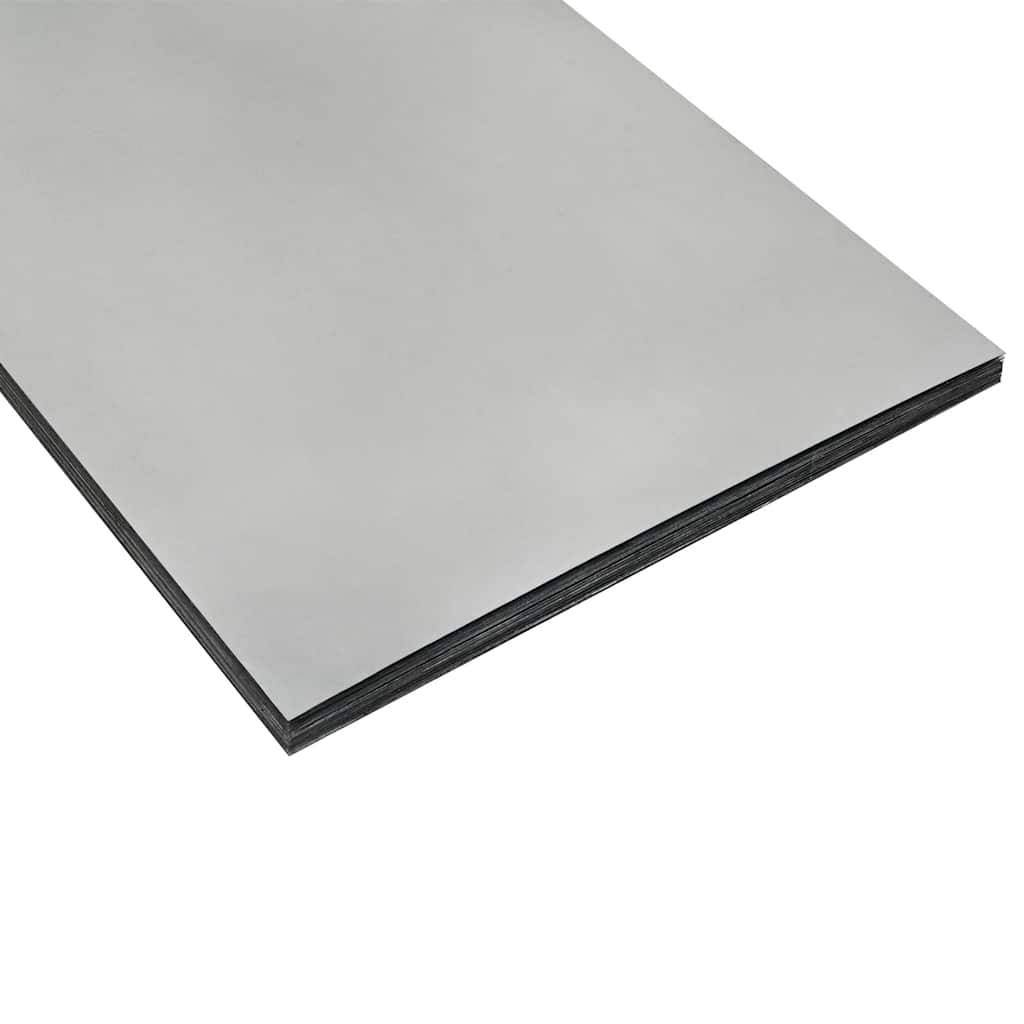 Vidaxl - Jardinière argenté 32x29x75 cm acier galvanisé vidaXL 841576 - Imagen 5