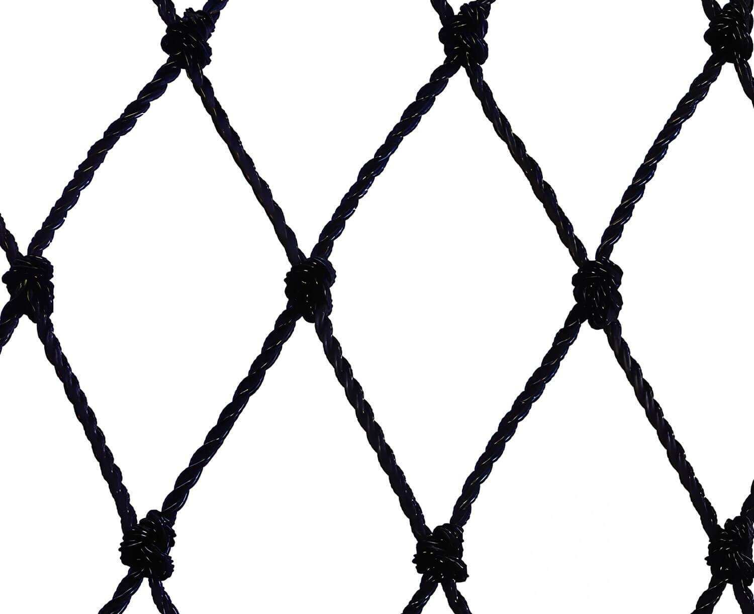 Maille Store - Filet de volière - Maille de 60mm Noir 10m x 20m 1.2 mm - Imagen 1
