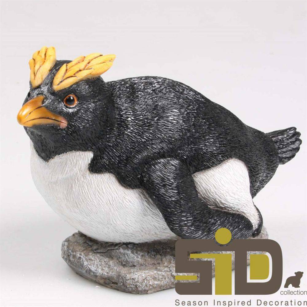 Farmwood Animals - Pingouin huppé en résine Glisse - Imagen 3