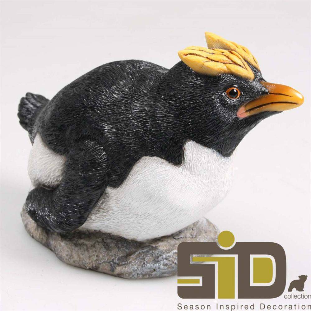 Farmwood Animals - Pingouin huppé en résine Glisse - Imagen 4
