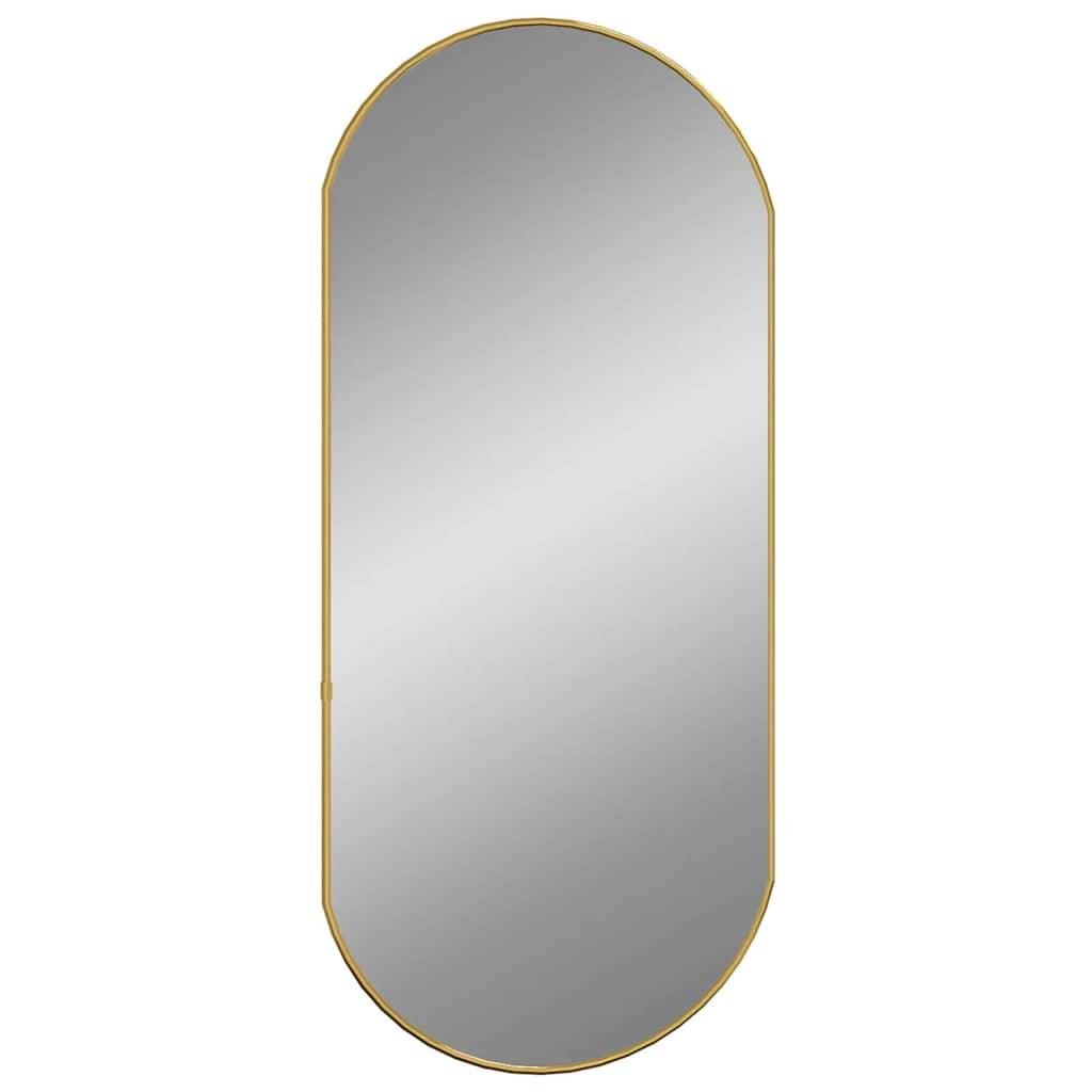 Maison Chic - Miroir mural - Miroir décoratif Doré 80x35 cm Ovale