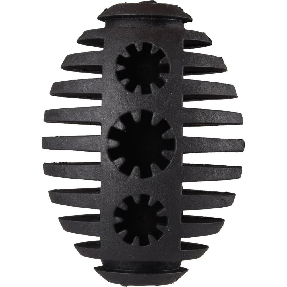 Flamingo - jeux balle avec emplacement a friandise pour chien, Noir 10 cm en caoutchouc - Imagen 3