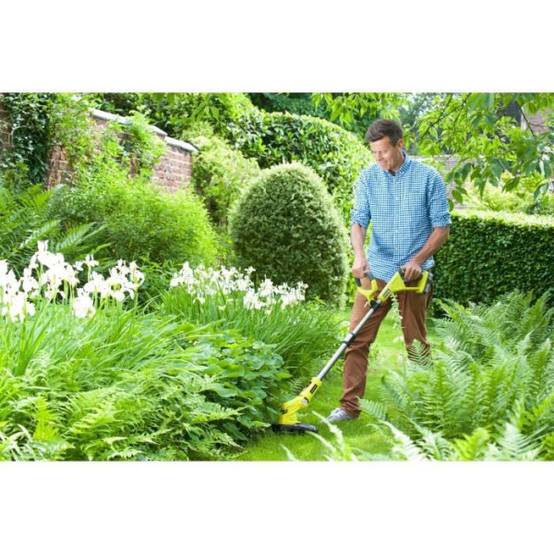 Ryobi - RYOBI - Coupe-bordures 18V ONE+ - Ø coupe 25-30 cm - Ø fil 1 x 1,6 mm + 1 batterie 18V 2,5 Ah et 1 chargeur 2,0 A - RLT183225F - Image 4