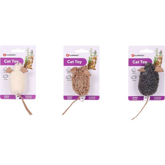 1 souris SUAVA 15 cm jouet pour chat, couleur aléatoire. - Image 5