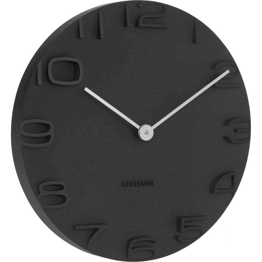 Karlsson - Horloge moderne avec aiguilles chromées On the Edge Karlsson - Imagen 2