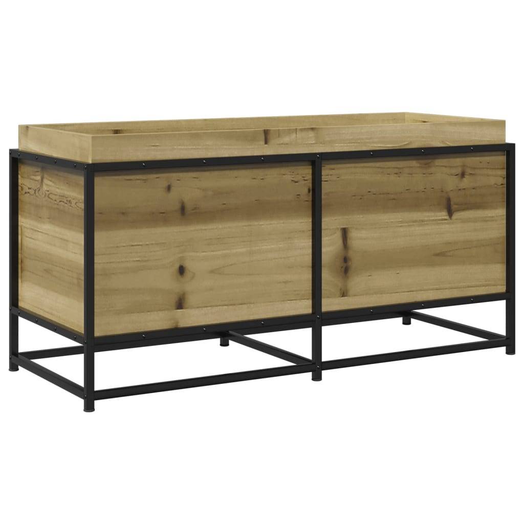 Maison Chic - Jardinière, Bac à fleurs, Pot de fleurs 100x40x50 cm bois de pin imprégné - Imagen 1