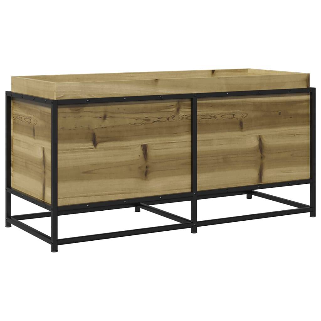 Maison Chic - Jardinière, Bac à fleurs, Pot de fleurs 100x40x50 cm bois de pin imprégné - Imagen 7