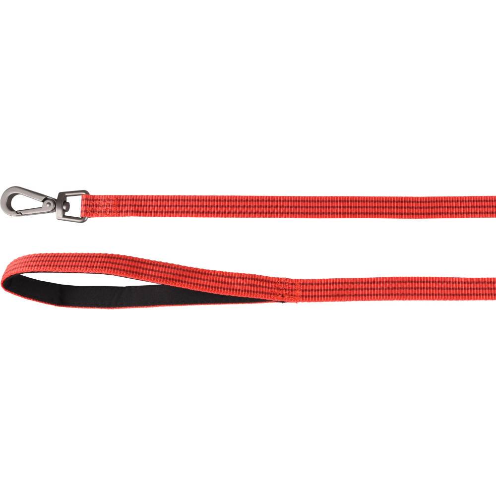 Laisse jannu rouge 1 mètre x 15 mm  pour chien. - Image 5