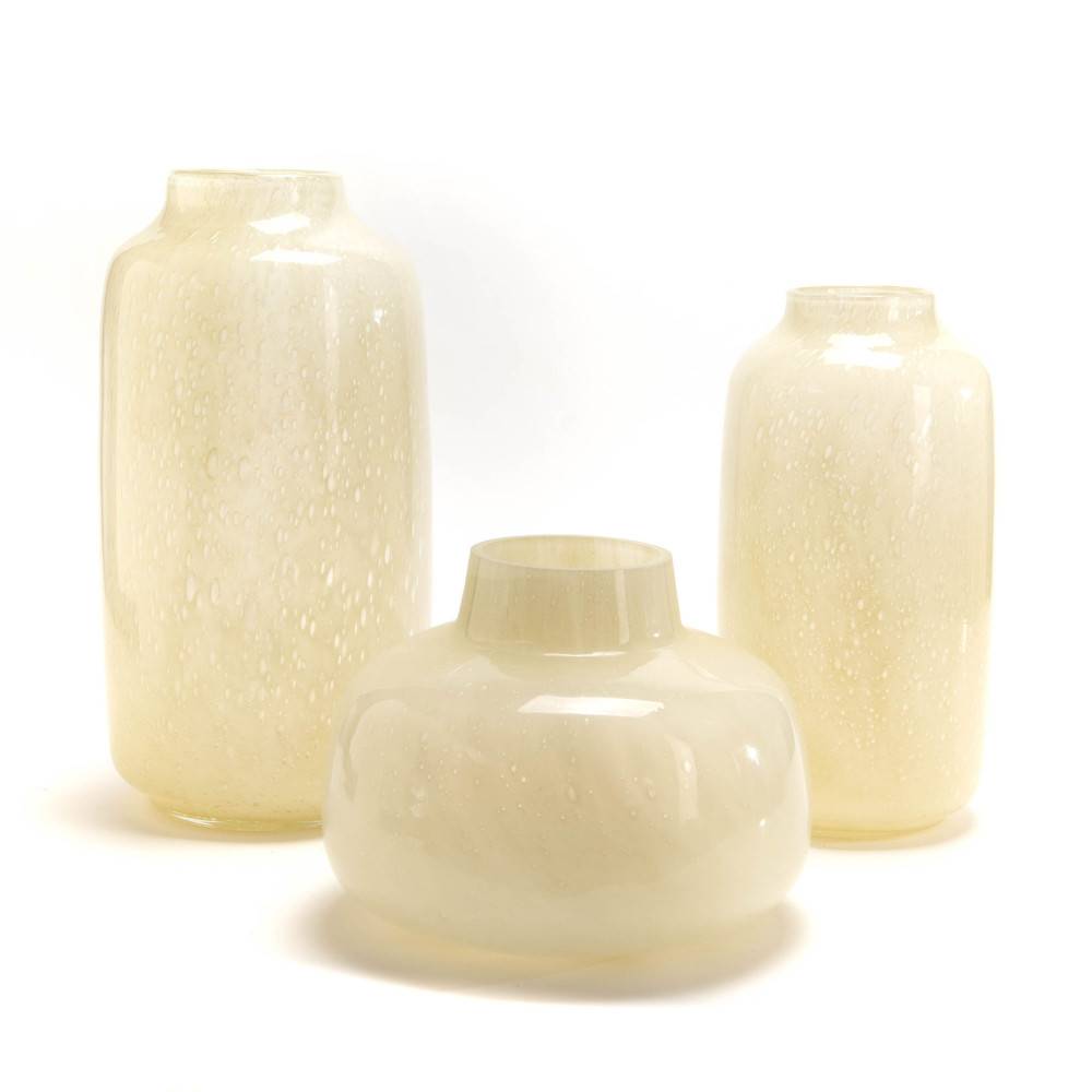 Vase Nikko jaune hauteur 19 cm - Image 2