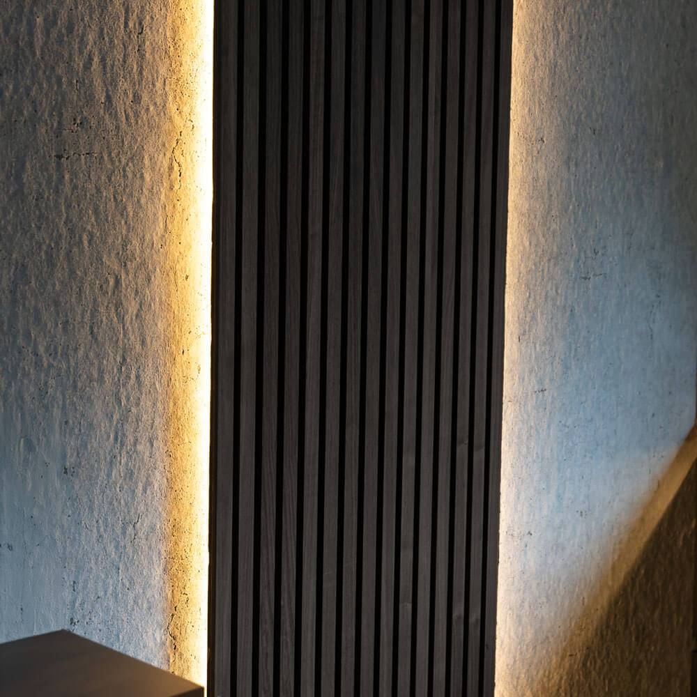 Home Deluxe - HOME DELUXE - Panneau acoustique SONIC Black Oak - 9 panneaux, bois MDF, feutre polyester, pouvant être placés les uns au-dessus des autres et les uns - Image 4