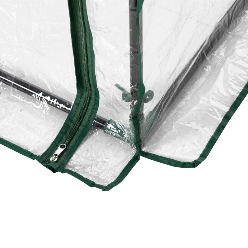 Serre De Jardin Ou De Balcon 3 Niveaux Avec Bâche PVC Transparente - 8