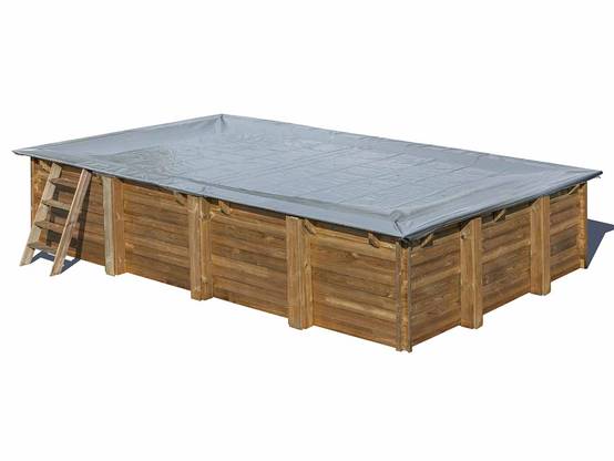 Gré - Bâche d'hivernage pour piscine bois rectangulaire Braga 8,15 x 4,20 m - Gré