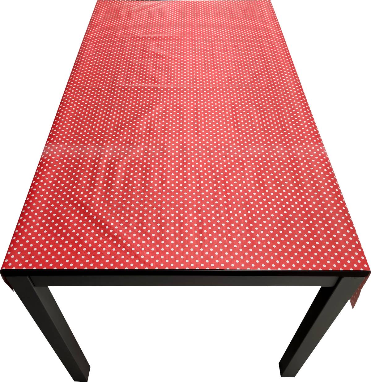 Nappe Composition PVC Base Polyester Anti-taches À Pois Taille 140X220 CM - Image 2