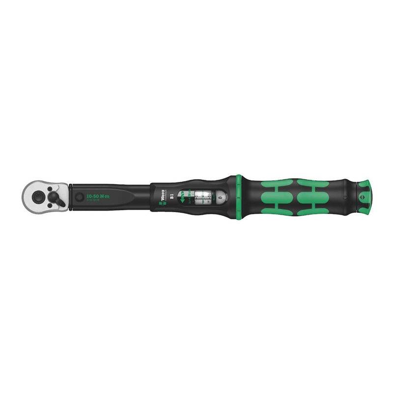Clé dynamométrique à cliquet Click-Torque B 1, 10-50 Nm, 3/8" x 10-50 Nm - WERA - 05075610001 WERA