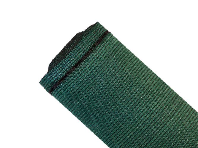 Maille Store - Brise-vue 90% - Vert/noir - 185gr/m² - Grande dimension - Boutonnières Vert/Noir 1.80m x 25m - Imagen 1