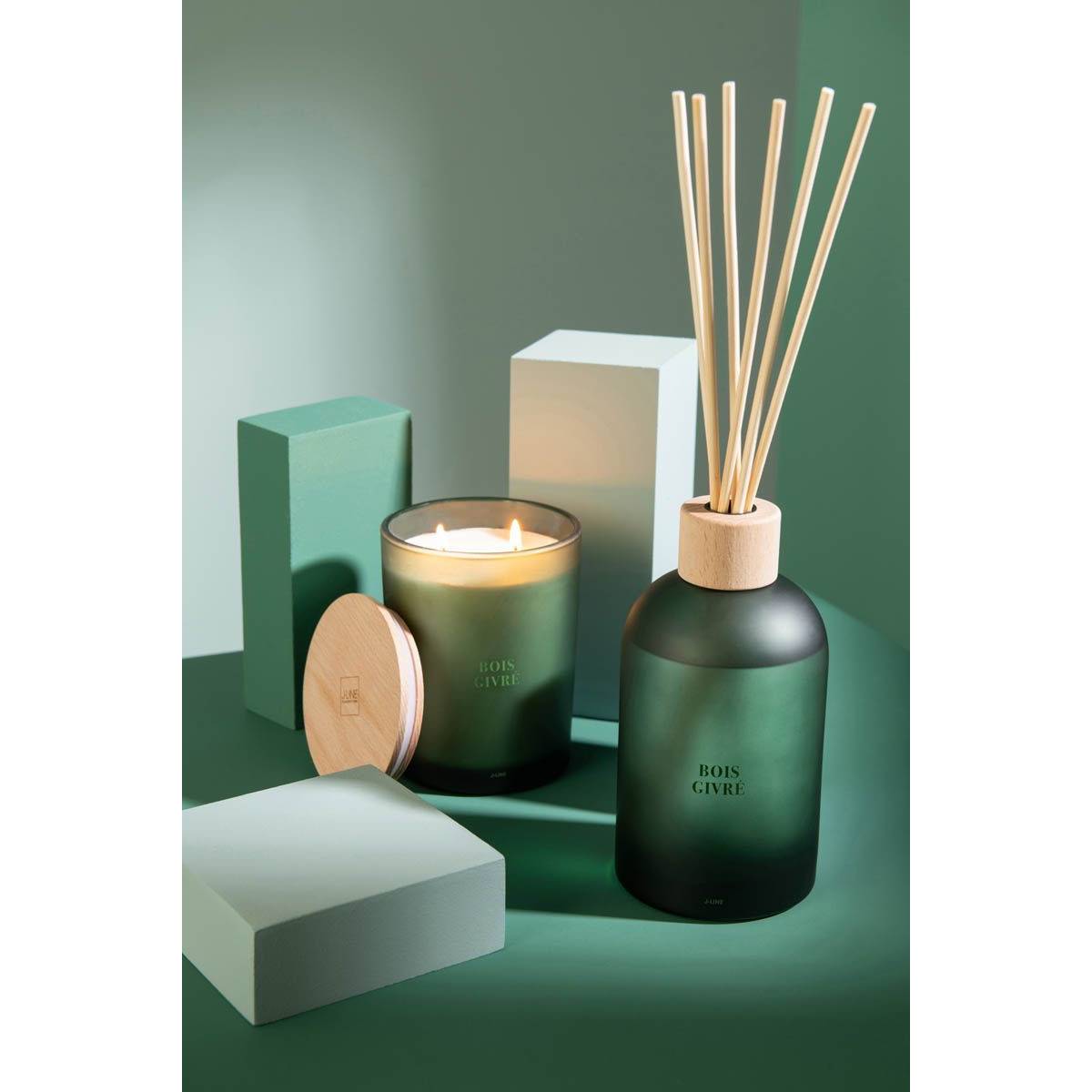 Diffuseur de Parfum "Accords Essentiels" 550ml Bois Givré - Image 7