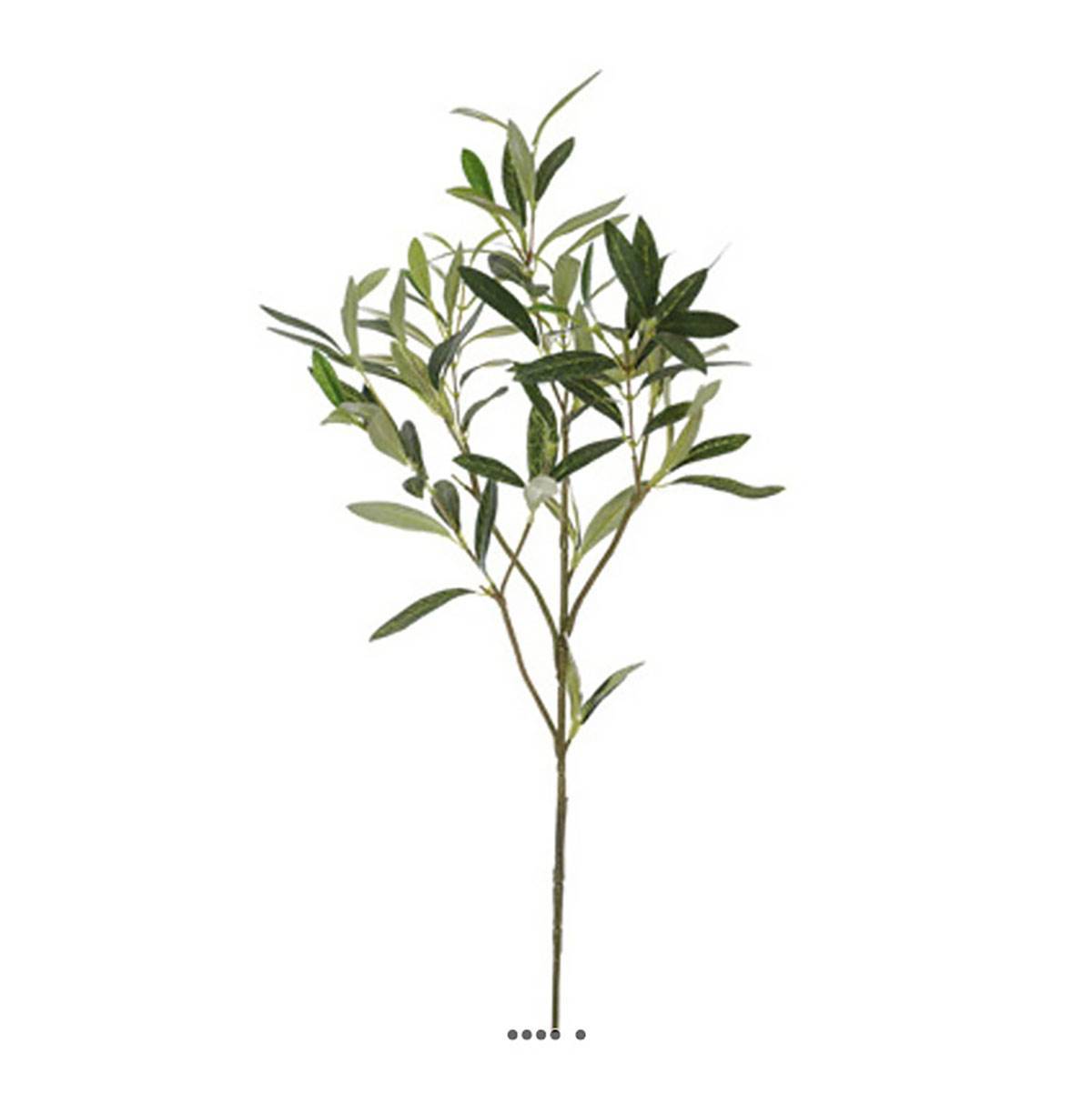 Artificielles - Branche d'olivier artificiel H 70 cm L 25 cm - Imagen 2