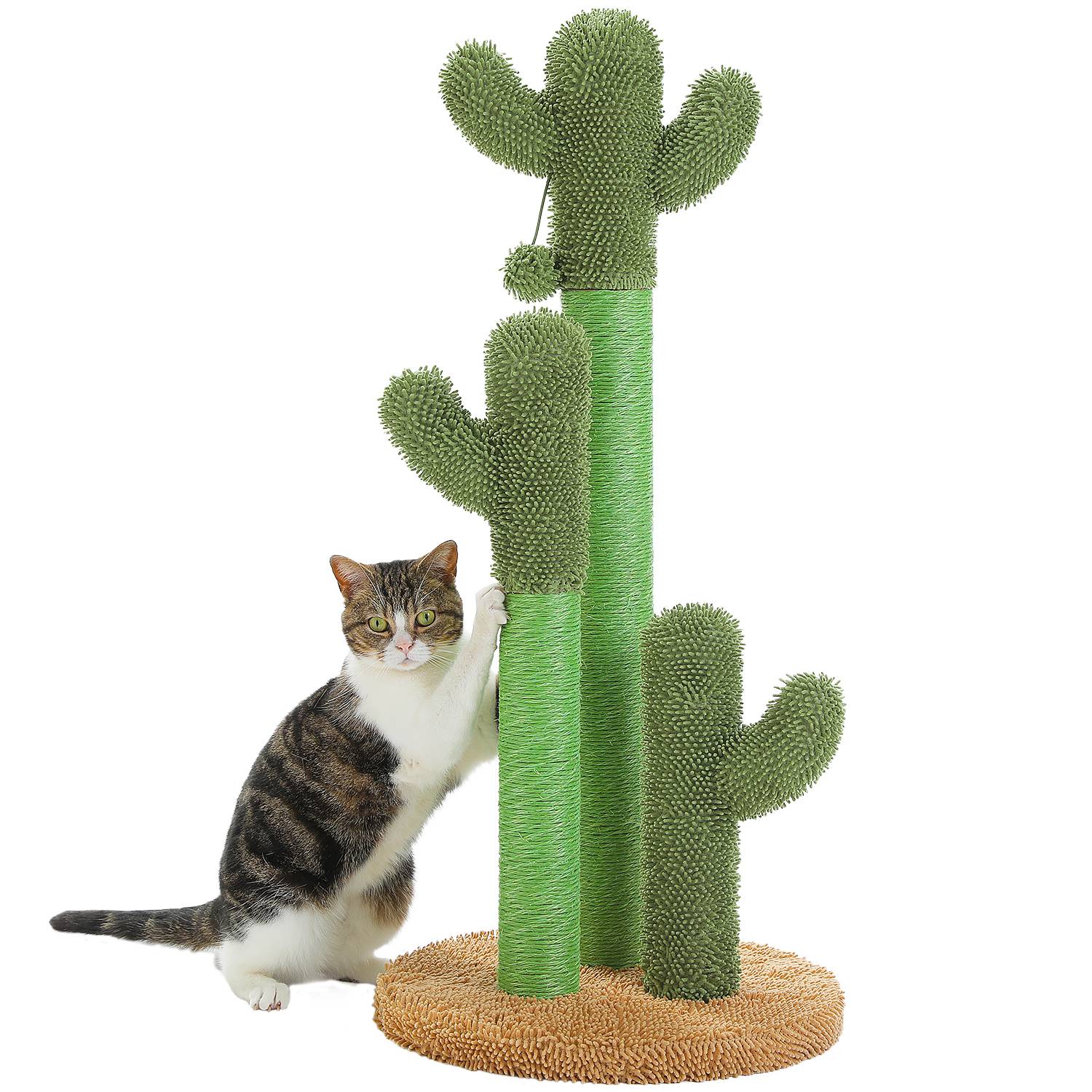 Arbre à Chat Cactus Lot de 3 Marron (XL) PAWZ Road - Image 1