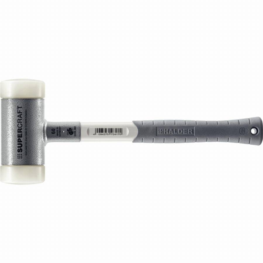 Maillet SUPERCRAFT, manche tri-matière, ergonomique,anti-dérapant et incassable - D=60 mm - 3399.060