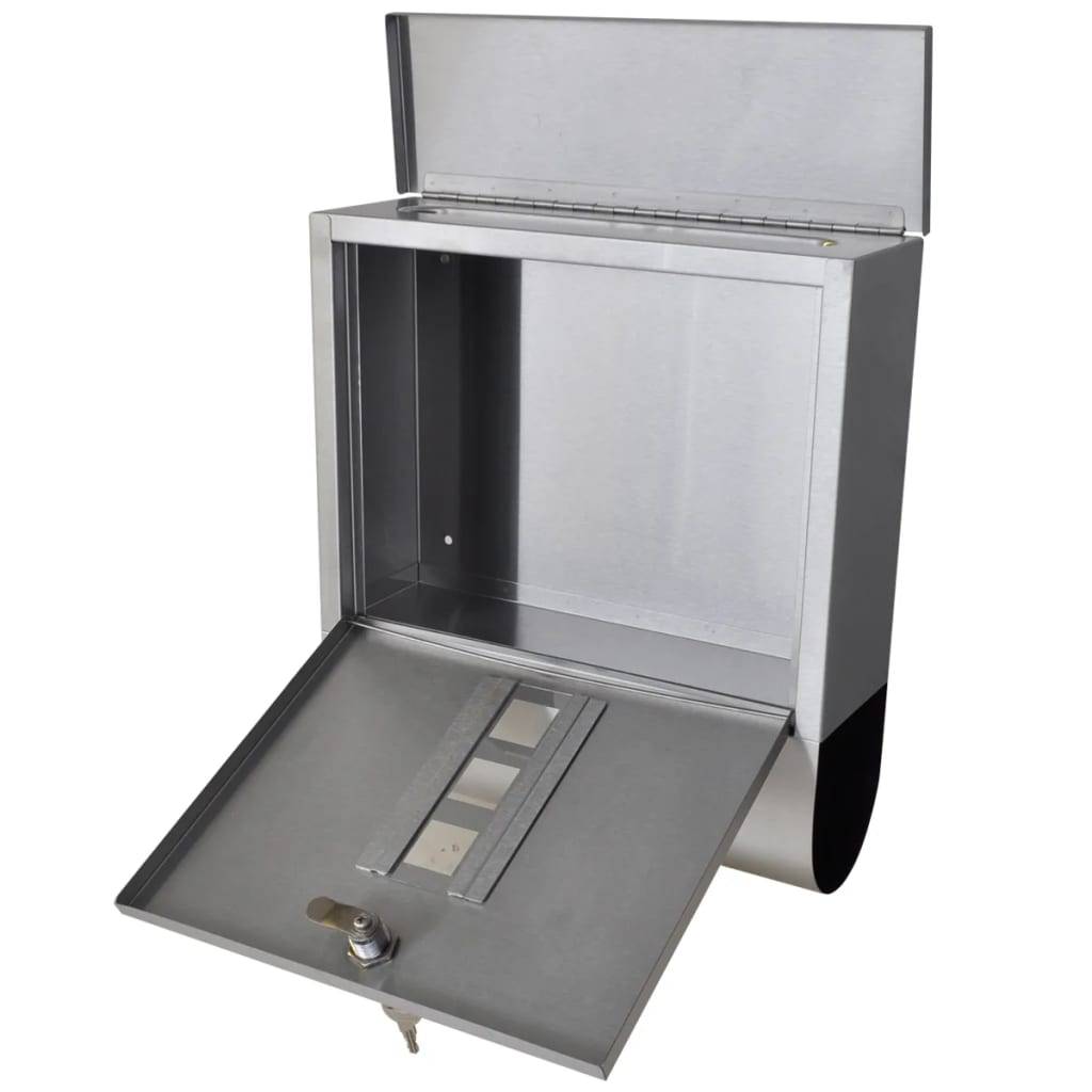 Boîte aux lettres Argent 31 X 11 cm - Prolenta Premium - Image 5