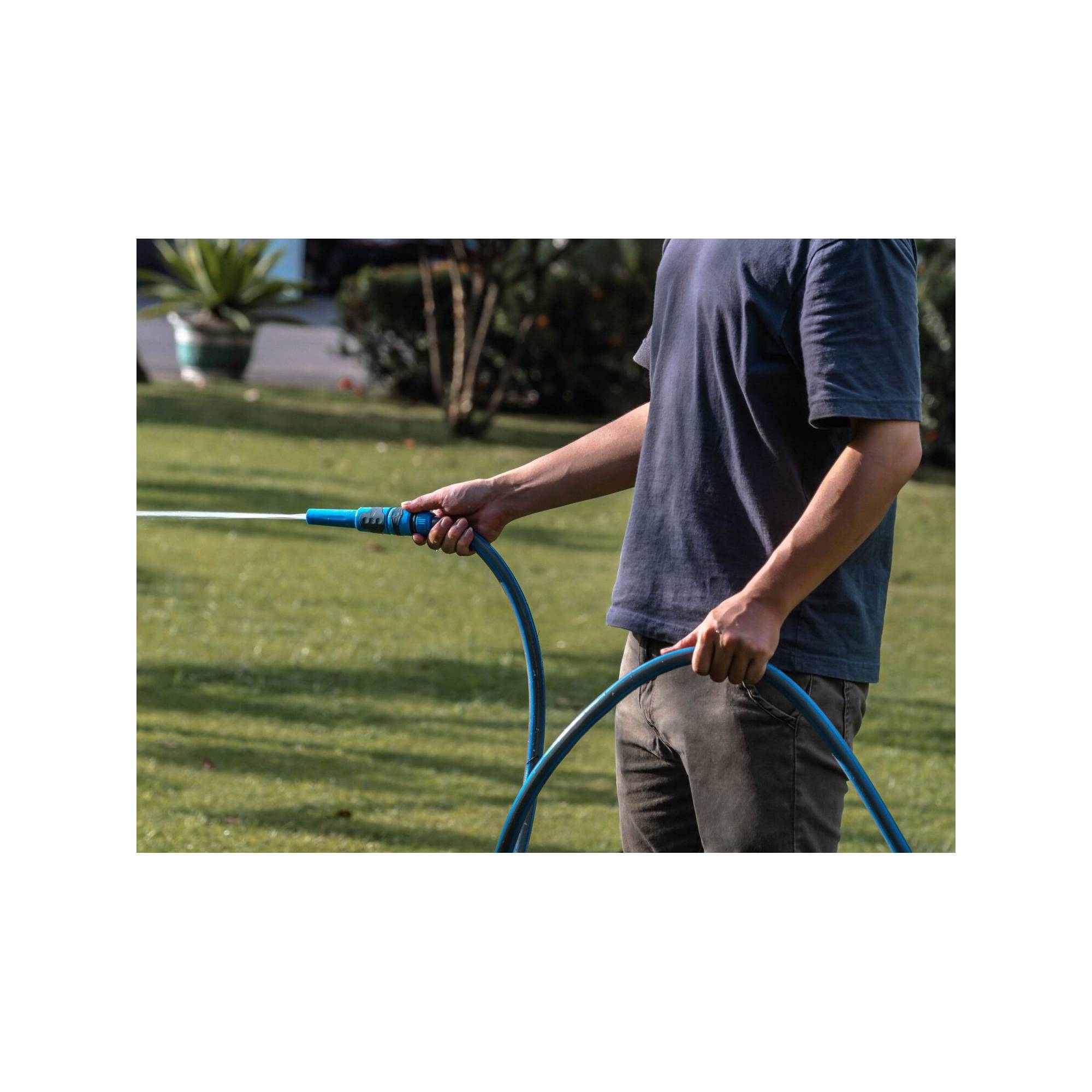 Lance d'arrosage et de nettoyage - Suan - Kit complet avec raccords d'arrosage soft touch - Imagen 2