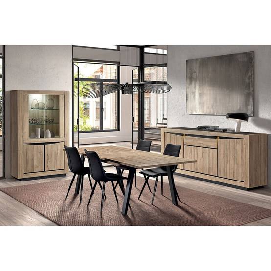 Ensemble Séjour avec Table Allongeable - HORATIO - Image 1