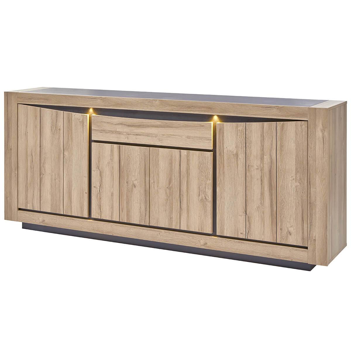Ensemble Séjour avec Table Allongeable - HORATIO - Image 4