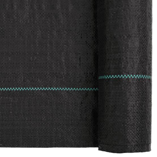 ComfortXL - Toile de Paillage 60g/m² Anti-Mauvaises Herbes pour Jardin Potager Allée 4x50 m Noir - ComfortXL Outdoor Living - Image 6