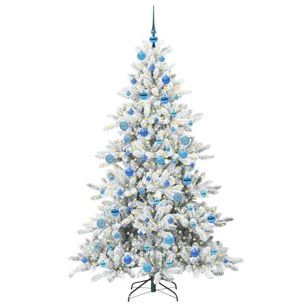 Vidaxl - Sapin de Noël Artificiel à Branches Articulées Blanc 180 cm vidaXL 3397725 - Image 4