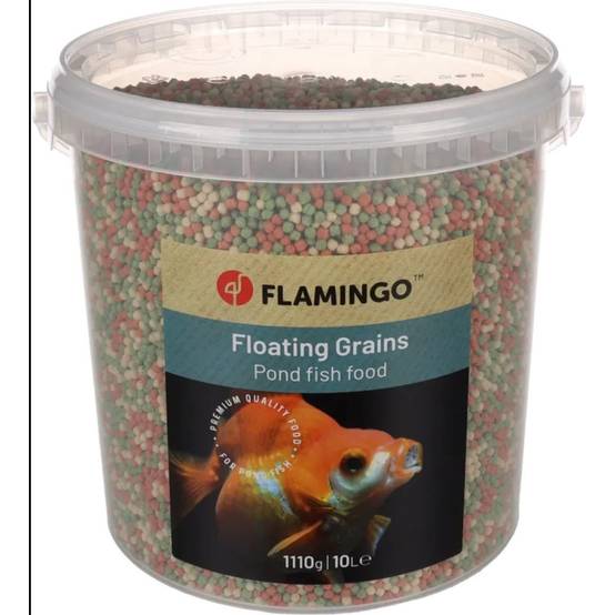 Nourriture poisson d'étang,10 litres, granulats seau - Image 1