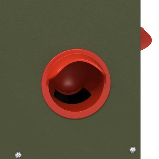 Lot de 2 Grands Distributeurs Métal 25kg Vert Olive - ComfortXL Outdoor Living - Image 8