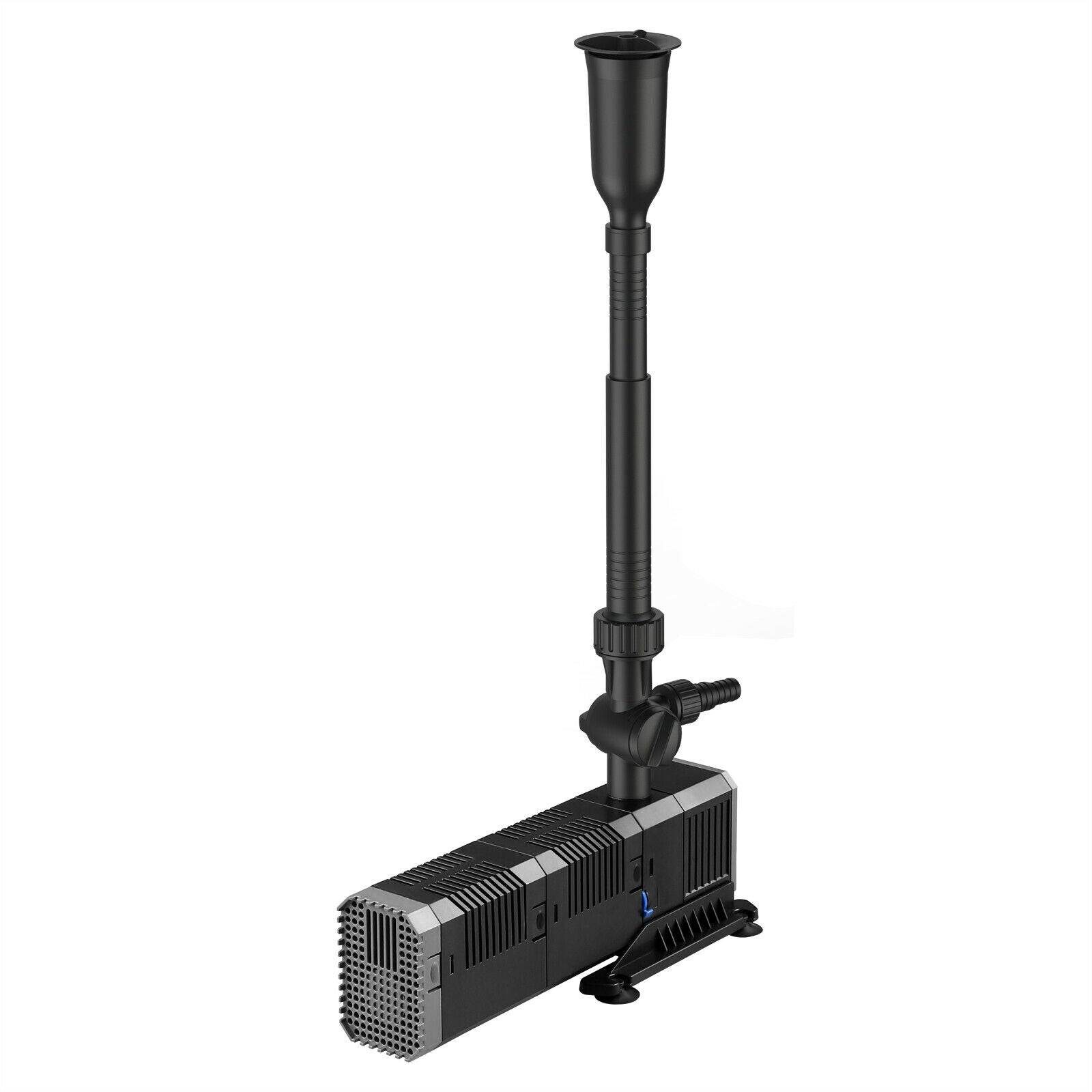 Helloshop26 - Pompe de bassin de fontaine avec filtre étang 1500 litres par heure 25 watts eco - Imagen 1