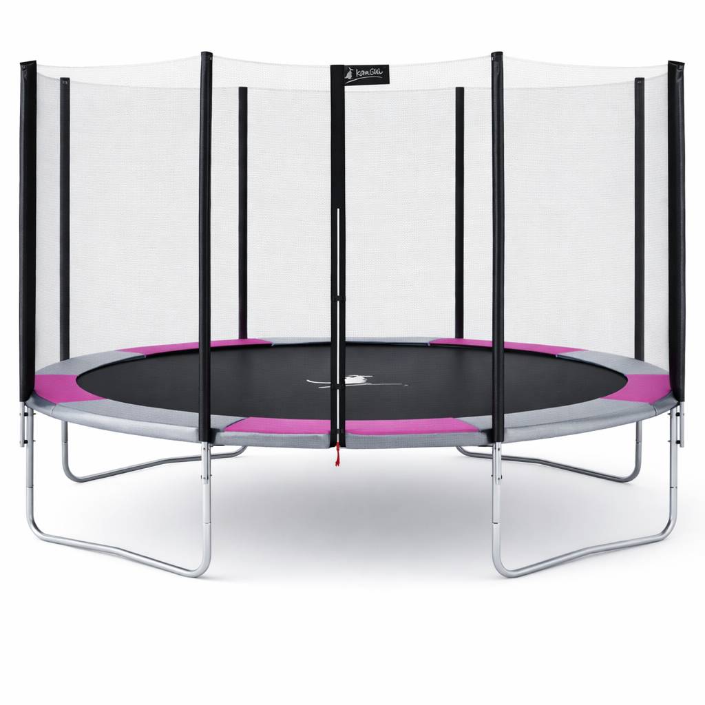 Kangui - Trampoline rond Ø 430cm avec filet de sécurité - RALLI 430 Kangui - Image 1