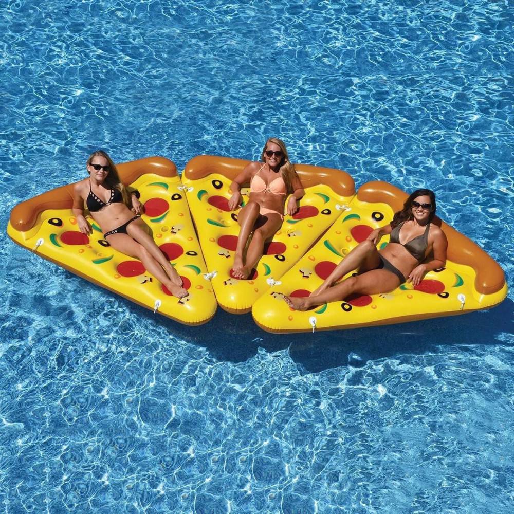 SWIMLINE - Bouée Part de pizza pour jeu piscine - Imagen 4