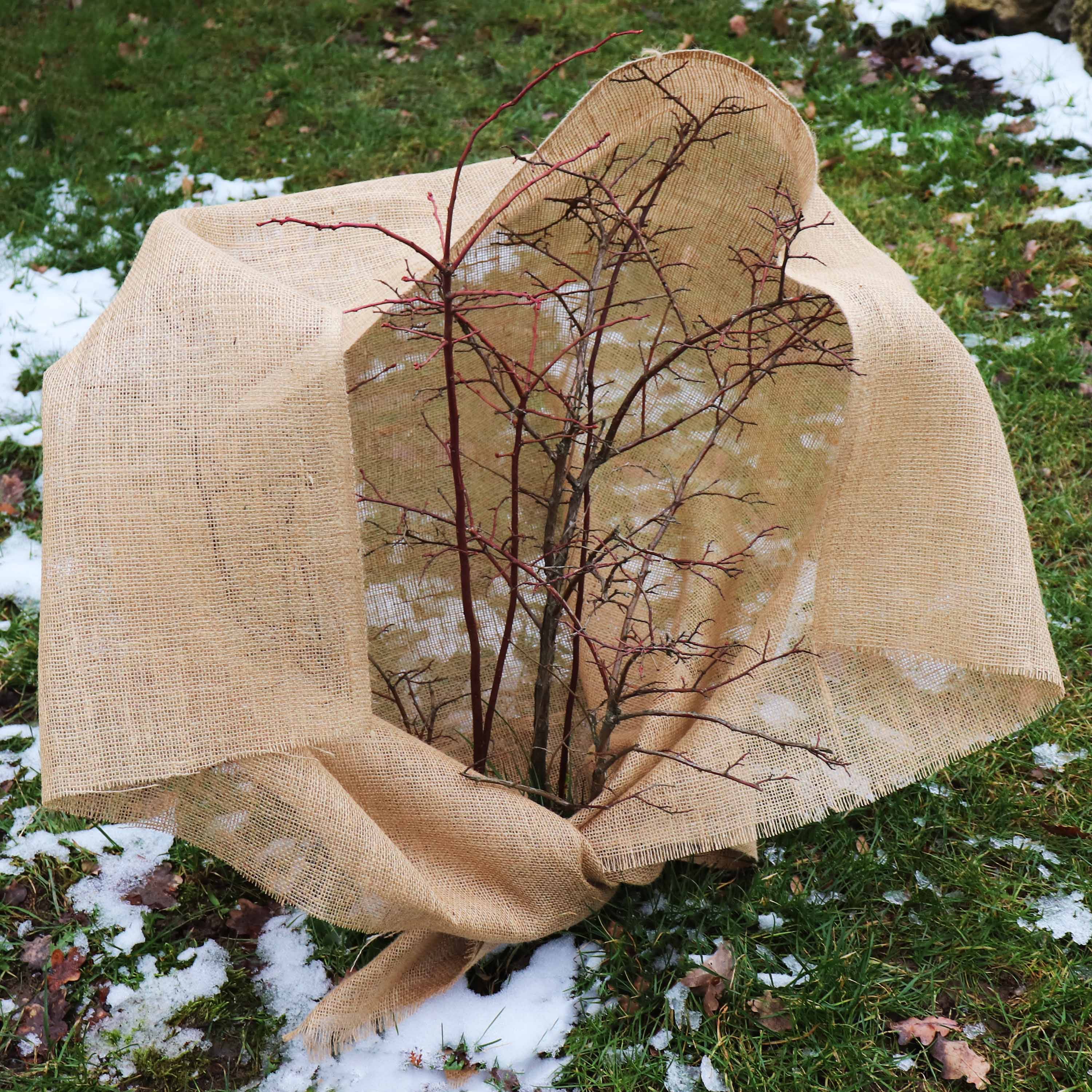 50m x 1m tissu de jute 305g/m² tapis de jute jute de jardin tissu de jute toile de jute ruban de jute - Image 7