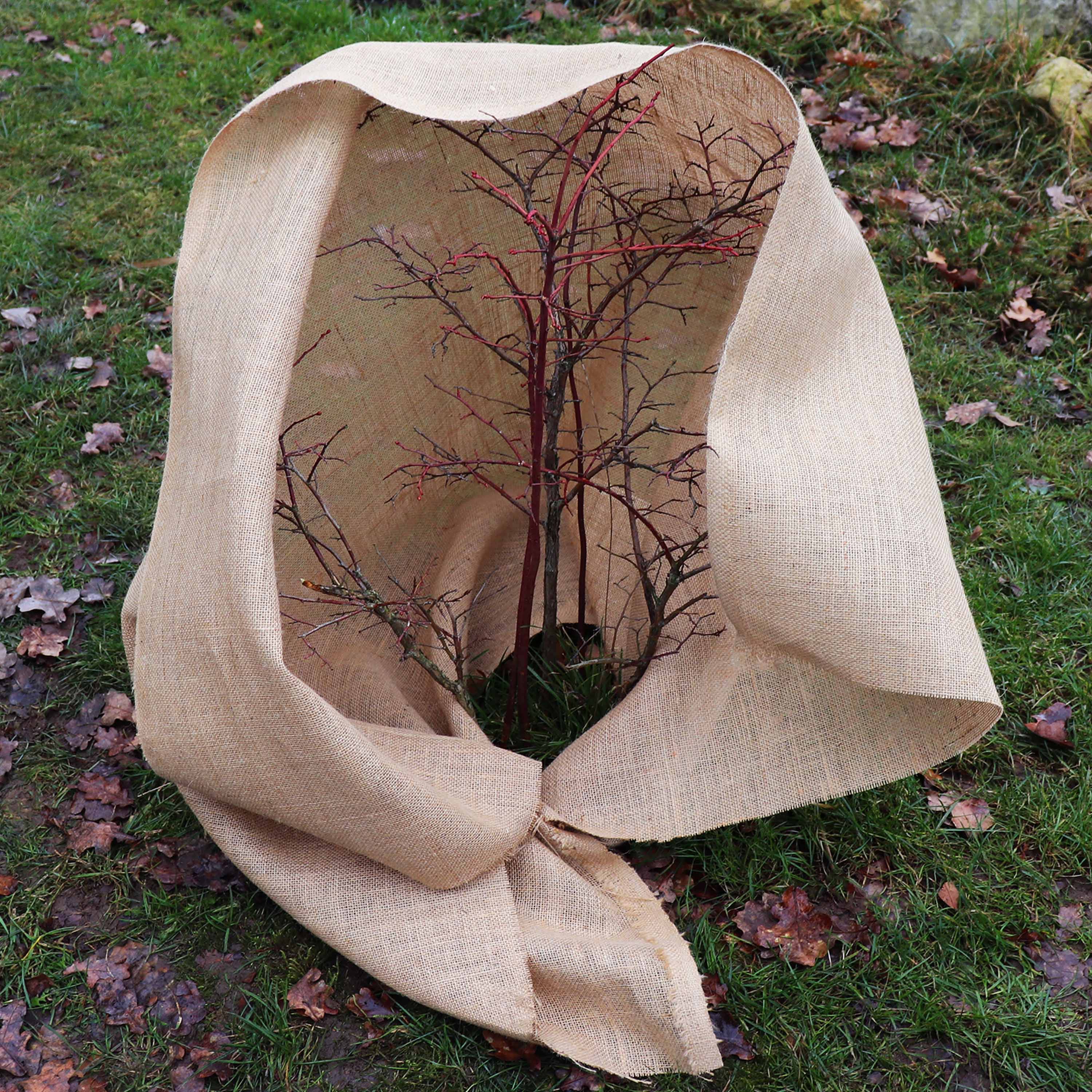 50m x 1m tissu de jute 305g/m² tapis de jute jute de jardin tissu de jute toile de jute ruban de jute - Image 5