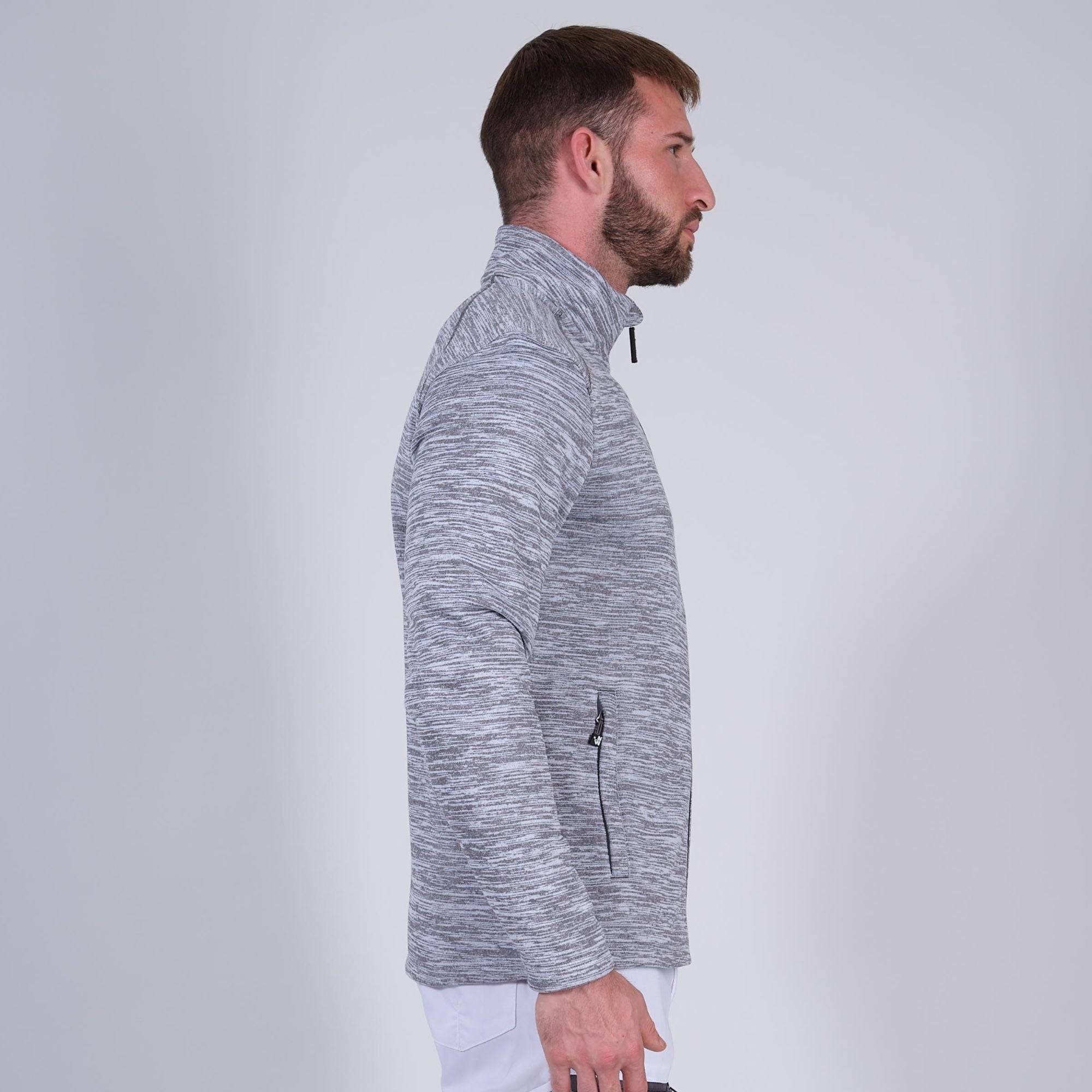 Nineworths - LENNY - GILET DE TRAVAIL - 1505 | Blanc chiné - Image 4