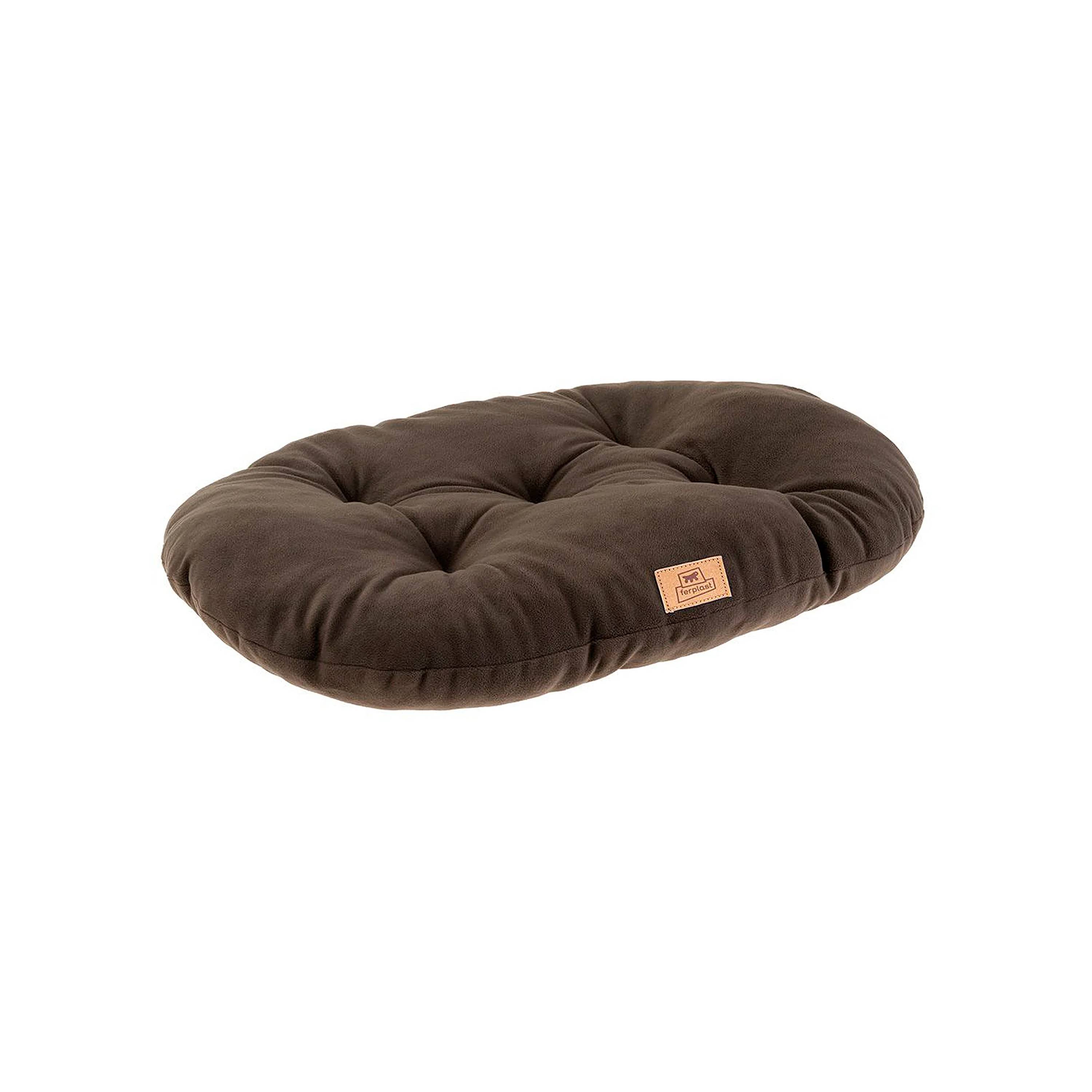 Ferplast - Ferplast Coussin Chien, Tapis Chien RELAX 55/4 MICROFLEECE, Coussin Chat, Lit pour Chiens Chats, Matelas Animaux, Coussin pour Panier Chien et Chat, - Imagen 1