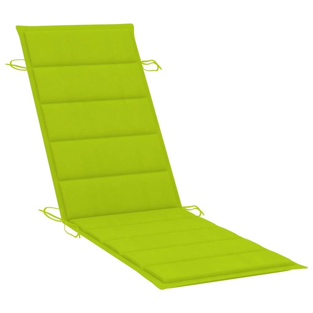Helloshop26 - Transat chaise longue bain de soleil lit de jardin terrasse meuble d'extérieur avec table et coussin bois d'acacia - Imagen 5