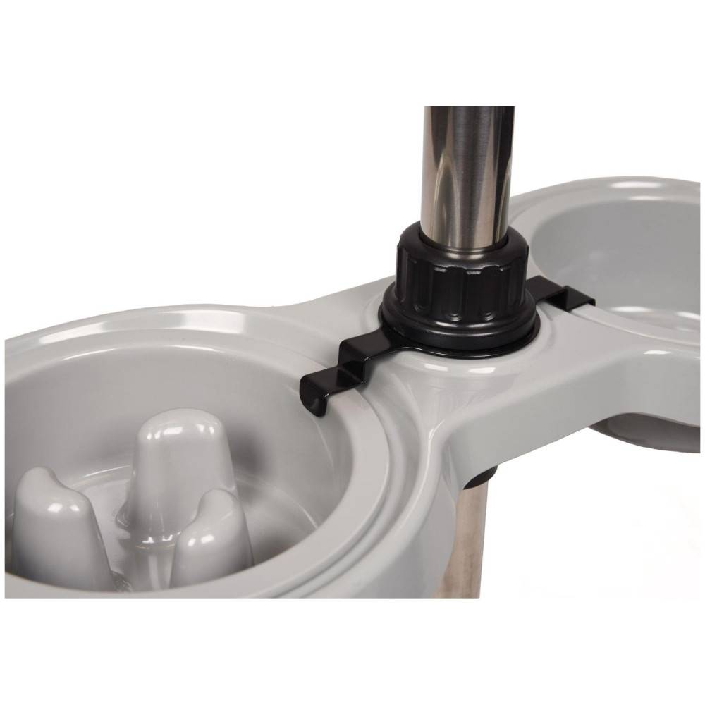 Support et gamelles mélamine . taille S. 600 et 800 ml. pour chiens. - Imagen 4