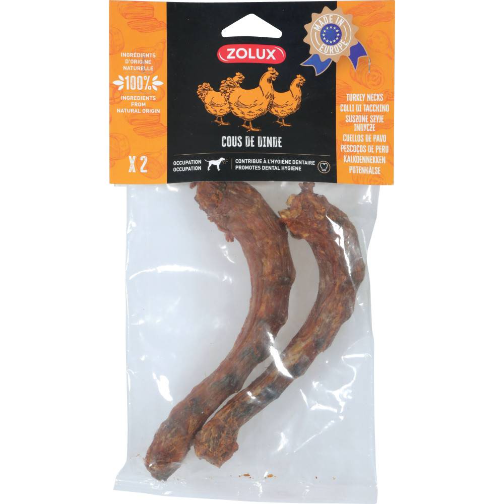 Zolux - Cou de dinde 2 pieces  friandise pour chien - Imagen 2