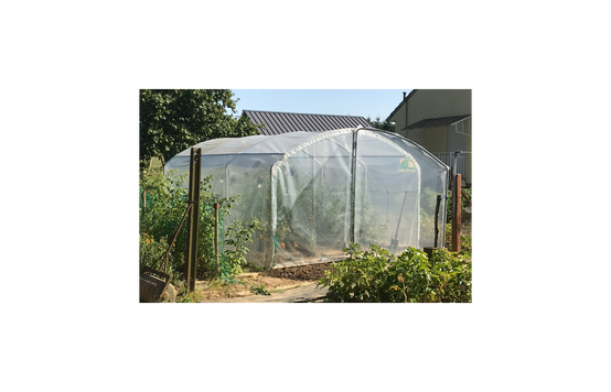 Serre tunnel de jardin - 13,5m² - 3 x 4,5 m - pieds droits - haute résistance à petit prix - LES SERRES TONNEAU - Image 4