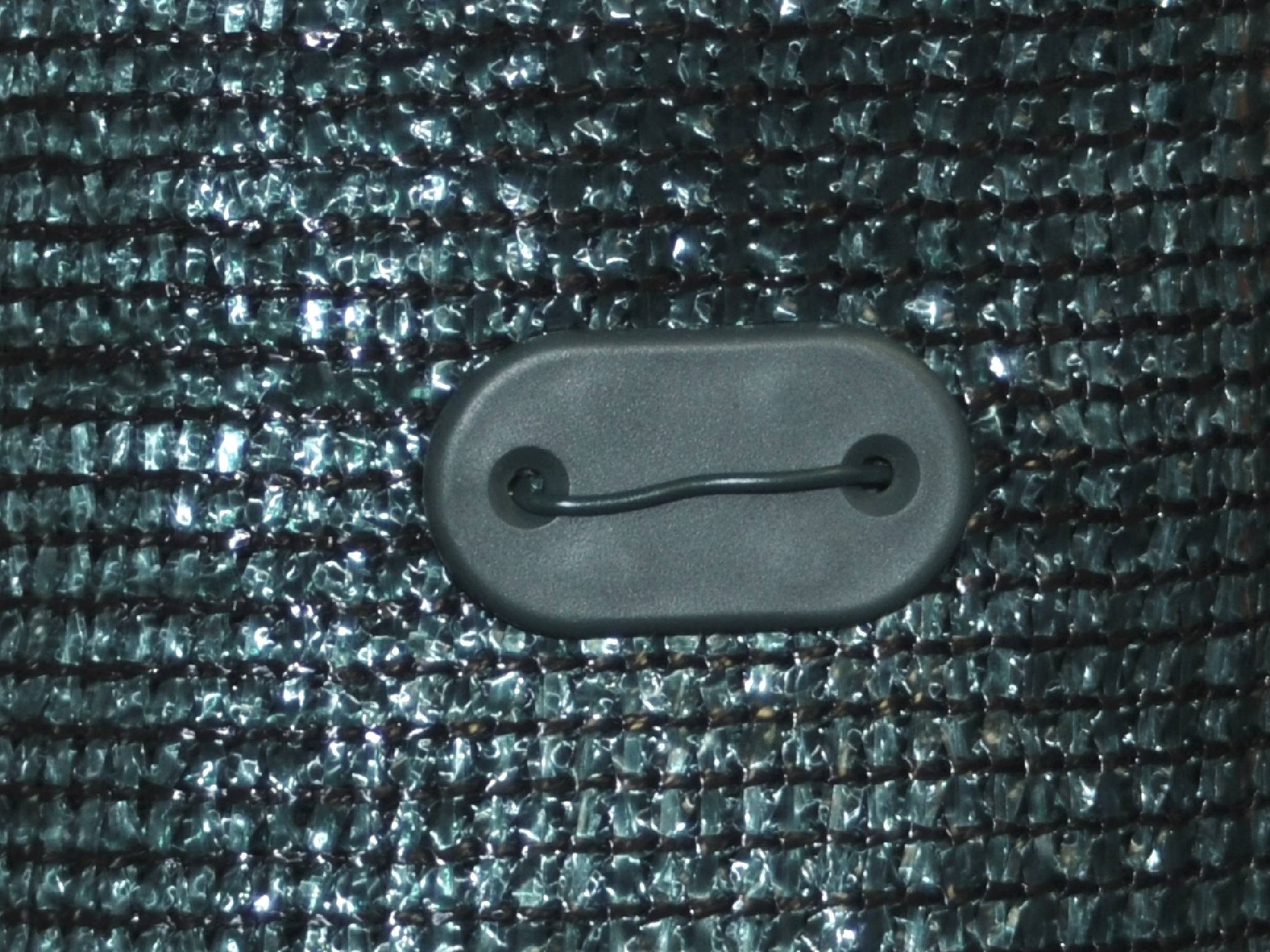 Maille Store - Brise-vue 85% - Vert/Noir - 130gr/m² - Sans Boutonnières Vert/Noir 1.20m x 10m - Imagen 2