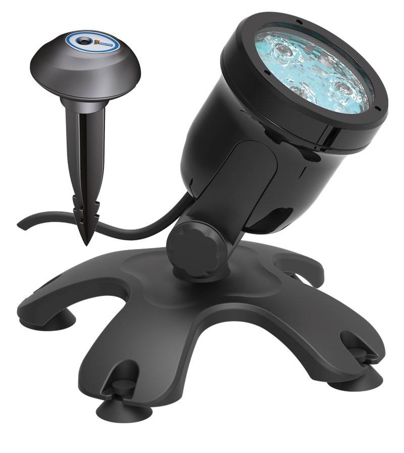 Spot Led Bassin 6W + CAPTEUR. Éclairage Bassin De Jardins  Et Piscine